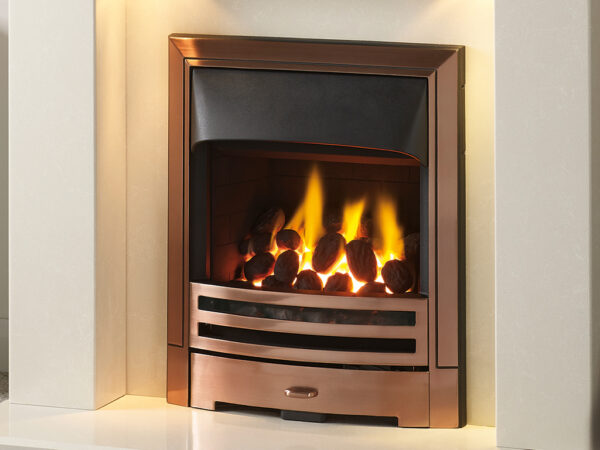 Ascella Glass Fronted Convector Inset Gas Fire - Gas Fireplaces