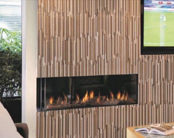Ortal Clear 110 Corner Fire - Gas Fireplaces