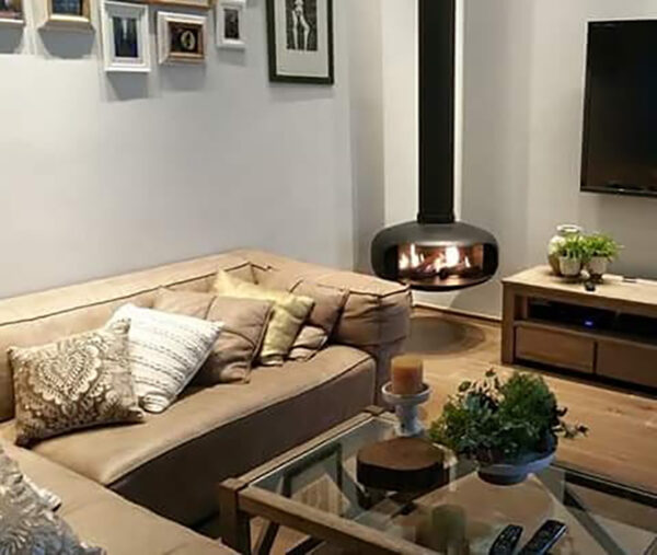 Ortal Hanging Fire - Gas Fireplaces